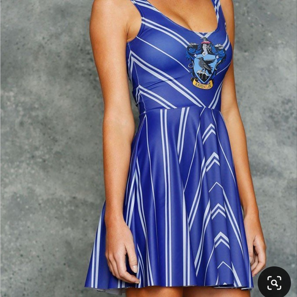 Raven claw skater dress